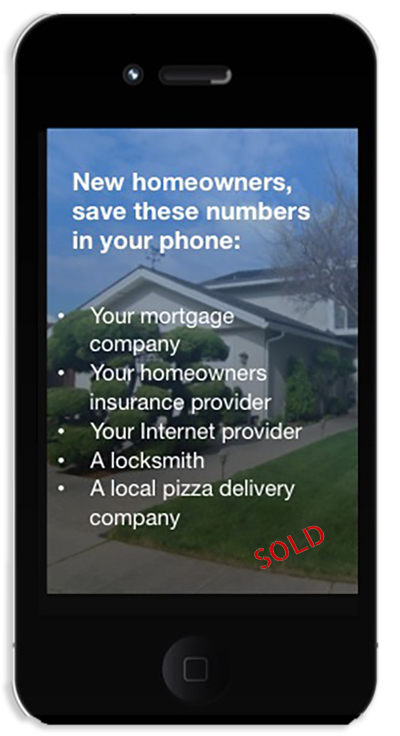 phone numbers for new homeowners