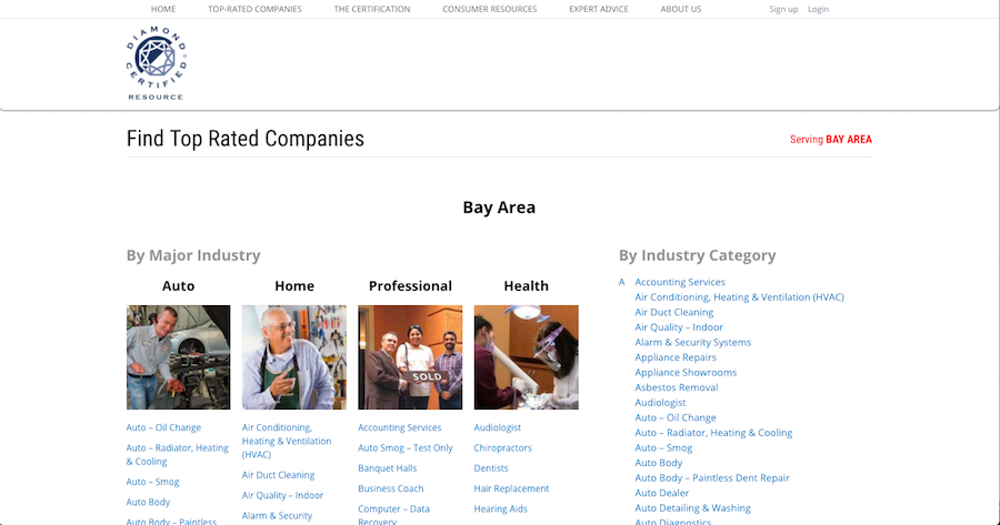 find top rated companies