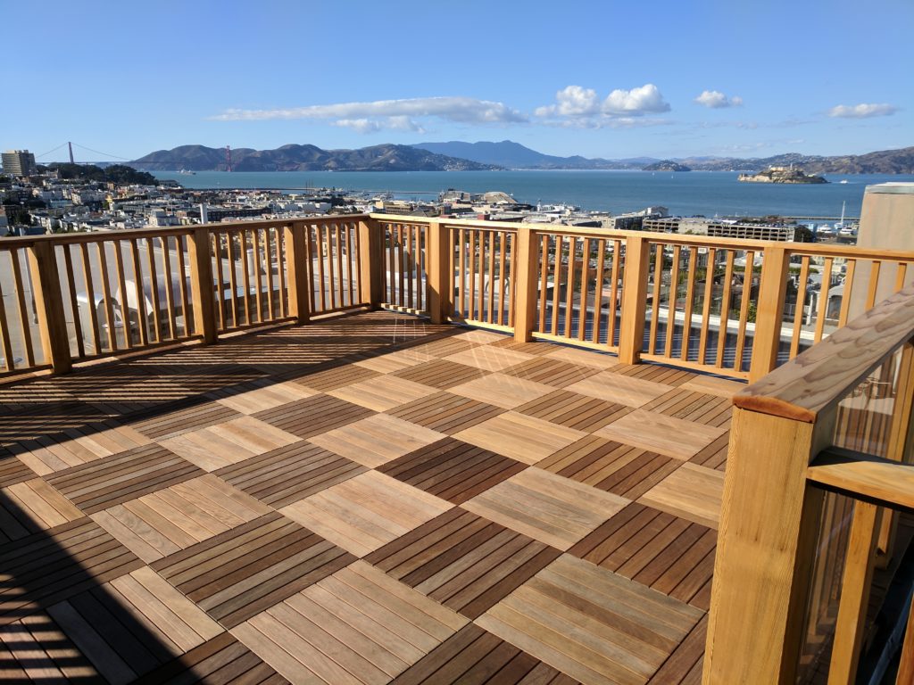 San Francisco deck view