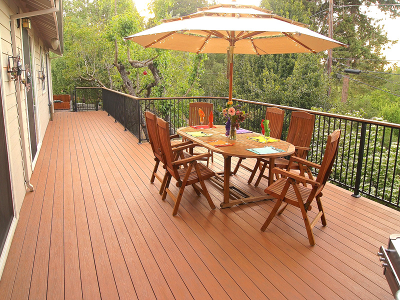 composite decking example