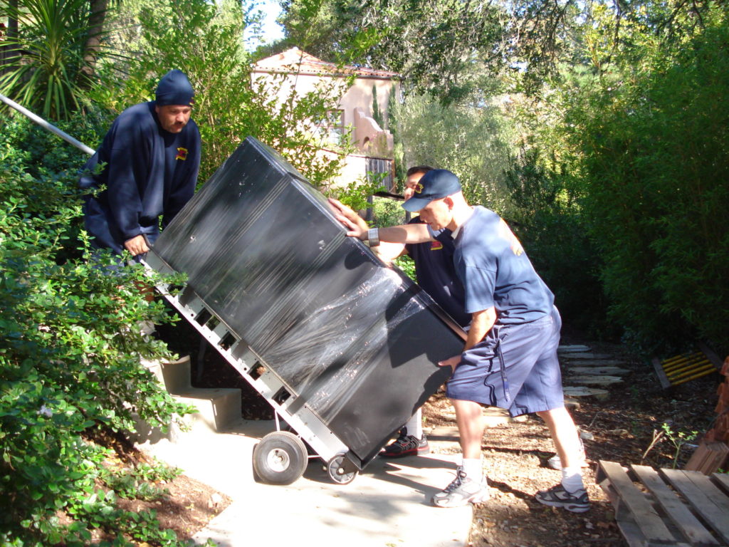 movers transporting an item