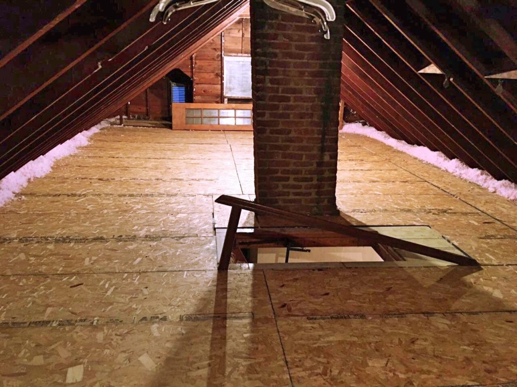 A clean attic 