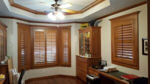 wood shutters interior