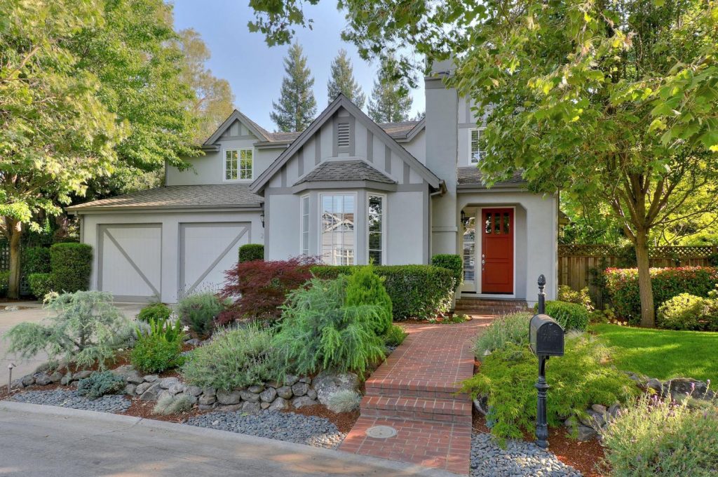 Beautiful tudor style home in Menlo Park sold by Marc