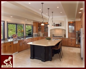 Custom cabinetry can increase the aesthetic value of any kitchen. Photo: Diablo Valley Cabinetry, 2015