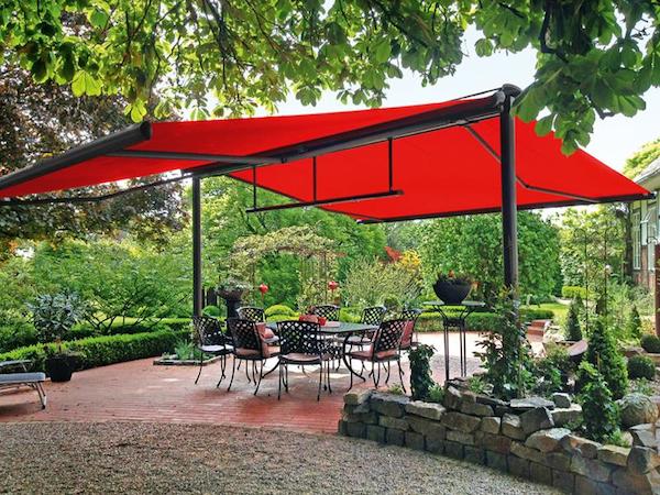 retractable awnings for outside areas