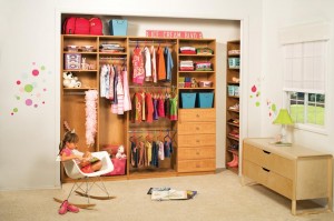 When it comes to keeping your child’s room tidy, a little organization can go a long way. Photo: PremierGarage (2014)