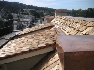 wood shingle roof